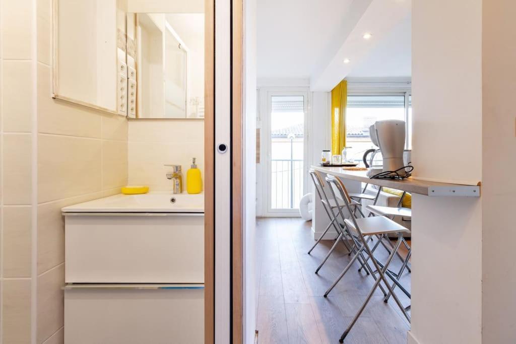 1 Bedroom/Clim/Wifi, St Michel Station Toulouse Exterior photo